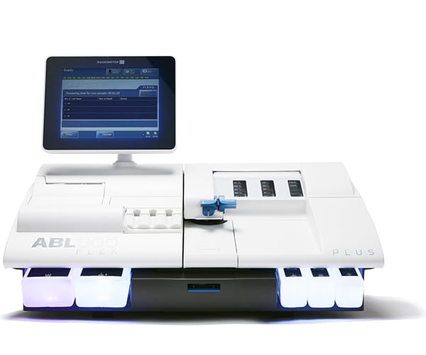ABL800 FLEX vérgázanalizátor a Radiometertől