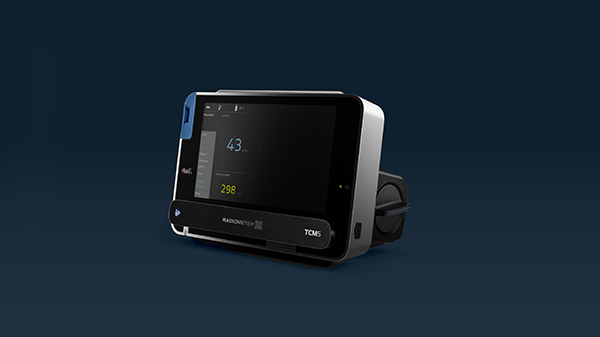 A TCM5 BASIC transcutan alvásfigyelő monitor termékképe